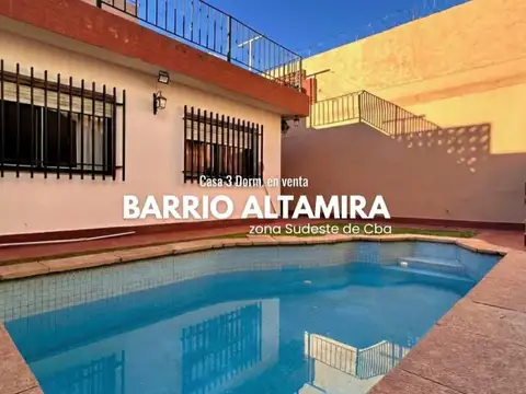 Casa 3 Dorm. Apto Crédito. En B° Altamira