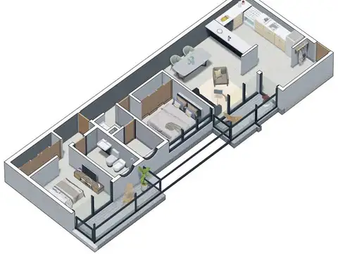 Departamento en Venta en General Paz, USD 110.000