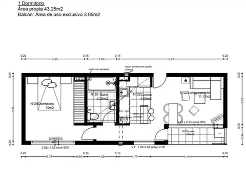 VENTA 1 dormitorio PRECIO EN PROMOCION