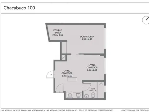 Departamento en Venta en Monserrat, USD 62.000