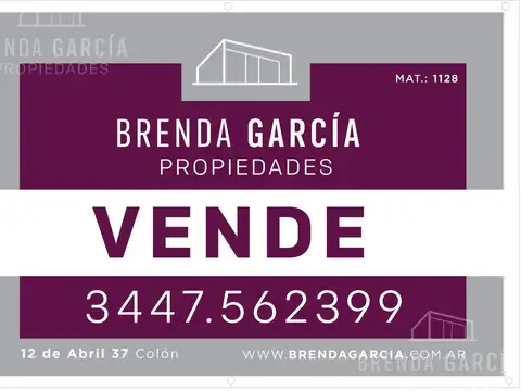 Terreno en Venta 32  mts Frente
