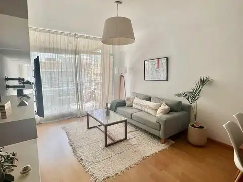 Excelente departamento en Palermo 2 ambientes con escritorio, cochera y pileta