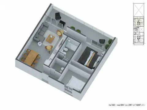 Departamento en Venta en Sarandi, USD 96.000