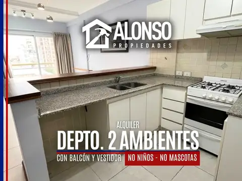 ALQUILER DEPARTAMENTO 2 AMBIENTES CON BALCON EN LANUS OESTE
