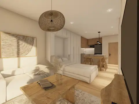 Monoambiente en desarrollo en Recoleta