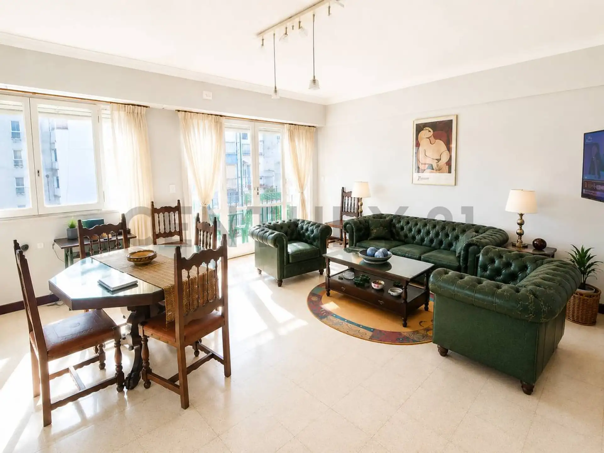 Venta de departamento 3 ambientes reciclado en Centro