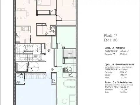 Oficina en Venta A Estrenar