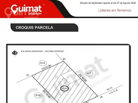 Terreno en Venta de 159,0 m2