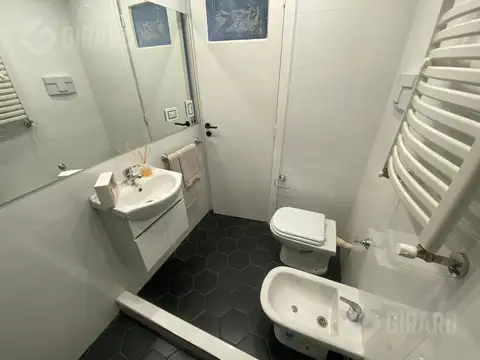 Departamento 2 ambientes con 2 baños