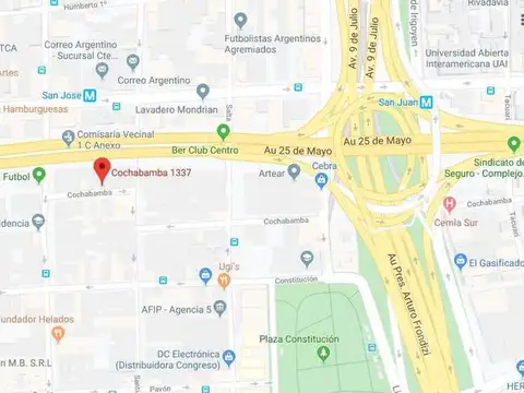 Venta Lote Constitución -  12.83m x 33.15m-Sup 432m²