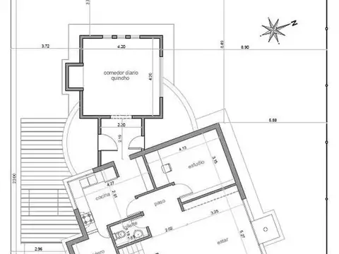 Casa 4 ambientes con 2 baños