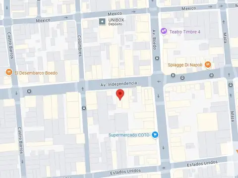 Avenida Independencia e/ Colombres y Avenida Boedo