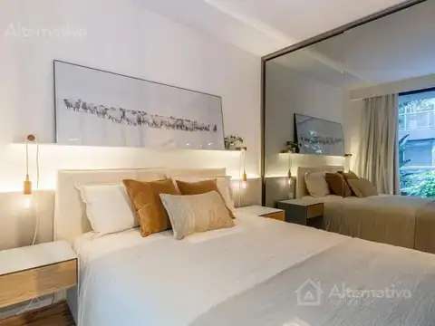 Departamento 2 ambientes con 1 baño