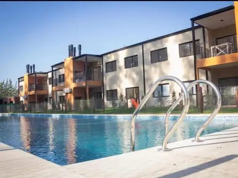 Alquiler departamento 3 ambientes amueblado parrilla. Pilar 