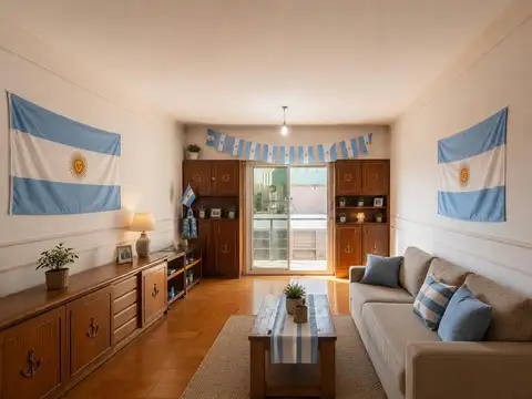 3 ambientes, venta Almagro, balcón corrido, luminoso