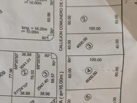 Terreno en Venta de 4000,0 m2
