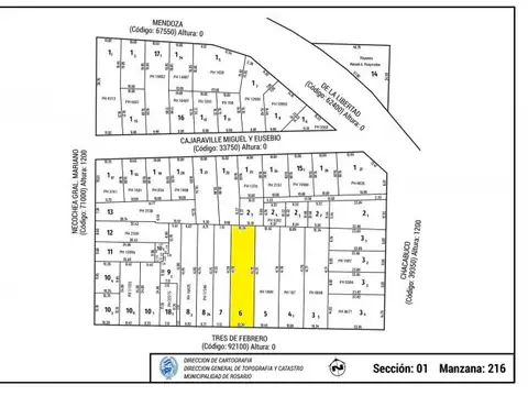 3 De Febrero  40 - VENTA Terreno Ideal Constructora