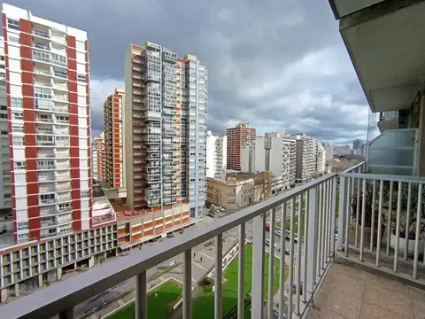 Departamento 2 ambientes con 2 baños