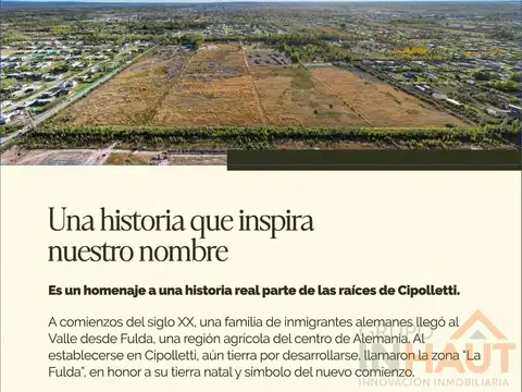 Terreno en Cipolletti