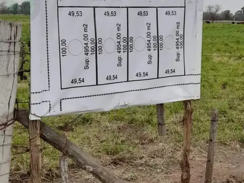 Terreno en Venta 100  mts Fondo