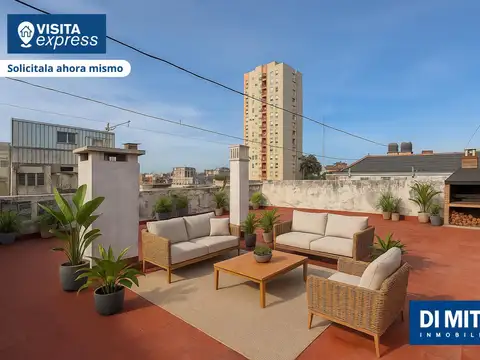 La Boca PH 4 amb balcon y terraza