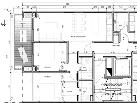 Departamento en Venta en Villa Crespo, USD 266.000