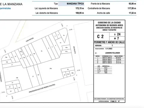 Terreno en Venta de 180,0 m2