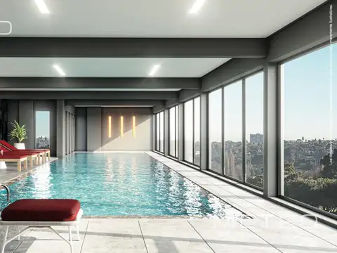 Departamento 2 ambientes con 1 baño