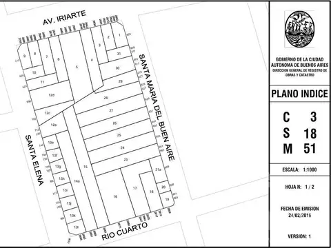 Terreno en Venta de 624,0 m2
