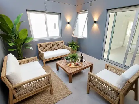 Departamento 4 ambientes con 2 baños