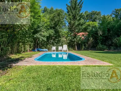 CASA QUINTA ZONA MUÑIZ  4 AMBIENTES SOBRE LOTE DE 900 M2 RIEGO AUTOMATICO Y PISCINA