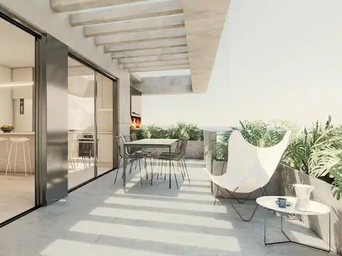 Departamento de 2 ambientes con terraza propia, parrilla y jacuzzi en venta en Belgrano