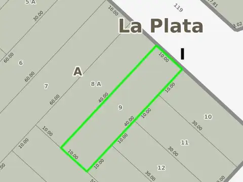 Terreno en Venta de 400,0 m2
