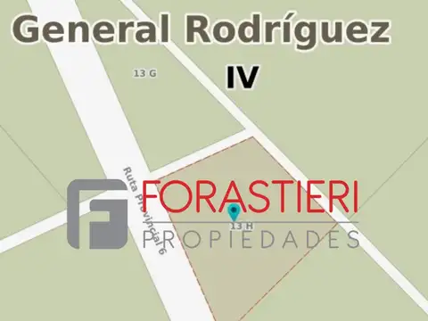 Terreno a la venta en General Rodriguez 