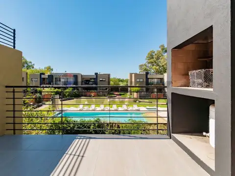 2Amb c/Balcón, Parrilla, Pileta Amenities Canning 