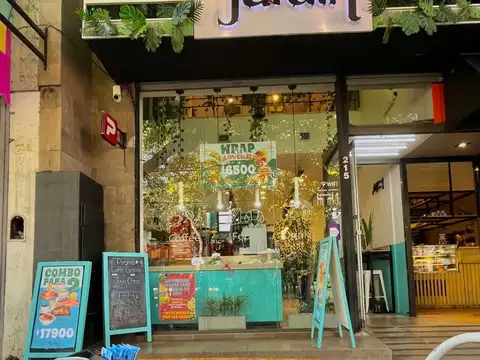 VENTA FONDO DE COMERCIO CAFE " EL JARDIN "