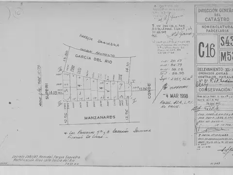 Terreno en Venta 8,66  mts Frente