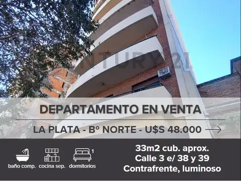 Departamento en venta La Plata