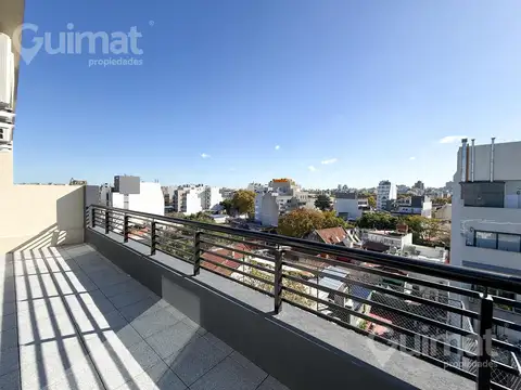 56m2 - Excelente 2 amb con gran balcon terraza - con terminaciones de categoría