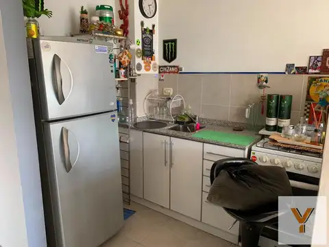 Departamento 2 ambientes con 1 baño