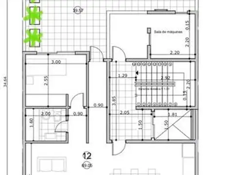 Departamento en Venta de 2 ambientes