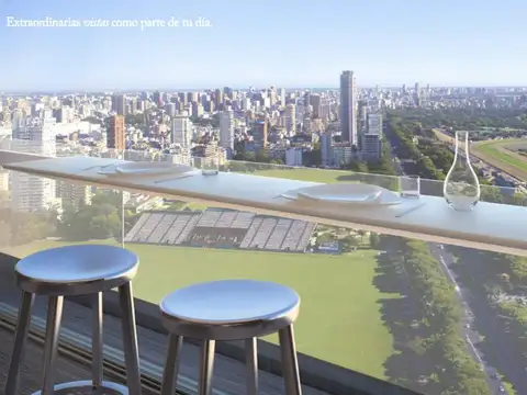 VENTA DEPARTAMENTO 4 AMBIENTES CON VISTA AL POLO PALERMO