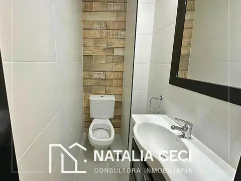 Depto Tipo Casa 3 ambientes con 2 baños