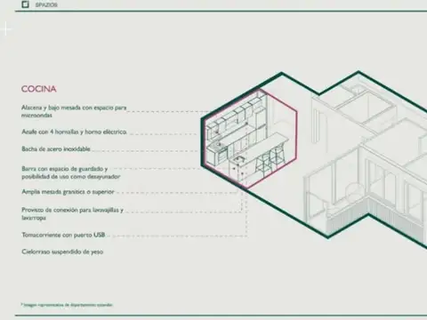 VENTA DE CUATRO AMB EN NUÑEZ IMPECABLE MODERNO ESTADO 