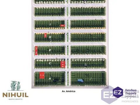 Terreno en Venta 20  mts Fondo