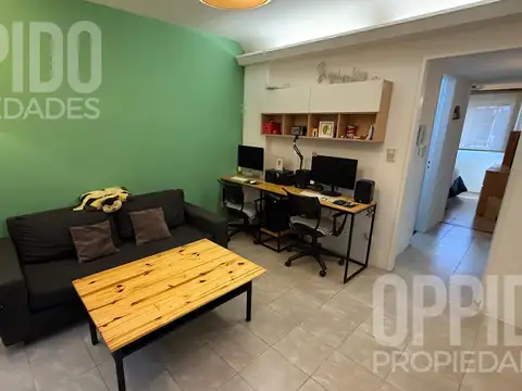 Departamento 2 ambientes con 1 baño