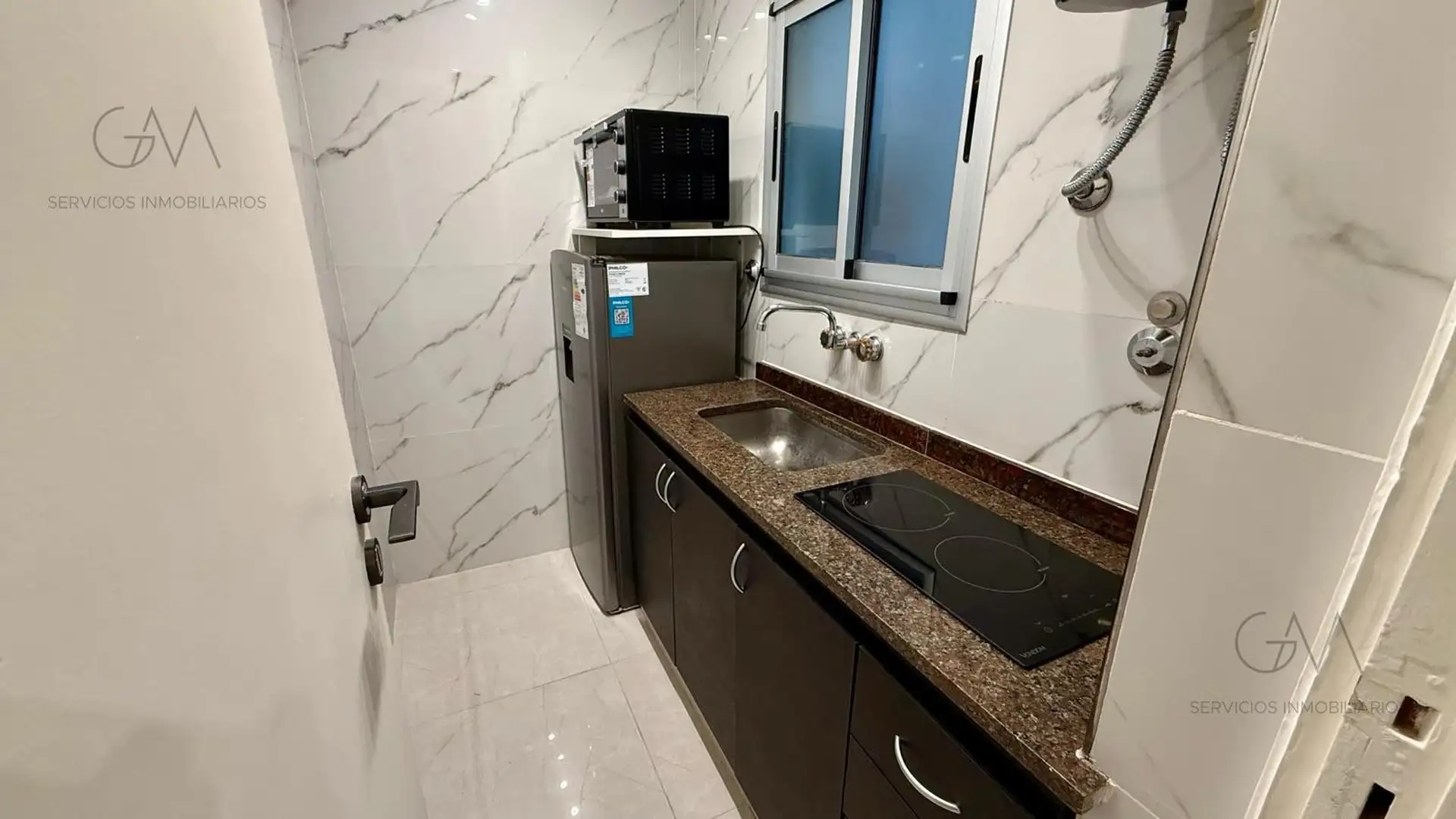 Departamento reciclado a nuevo en Plaza Mitre, 32m²