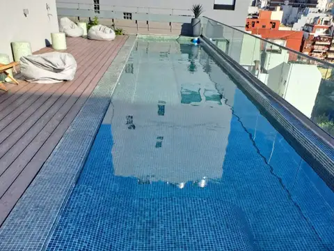 Monoambiente en edificio con Amenities  A 3 cds Av Cabildo y Subte