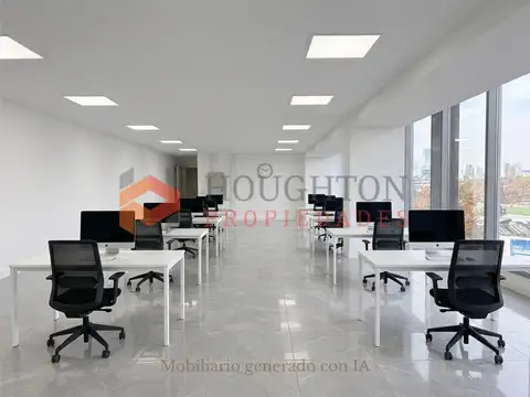 Oficina AAA en Venta  y Alquiler en PALERMO 141m2 y COCHERA