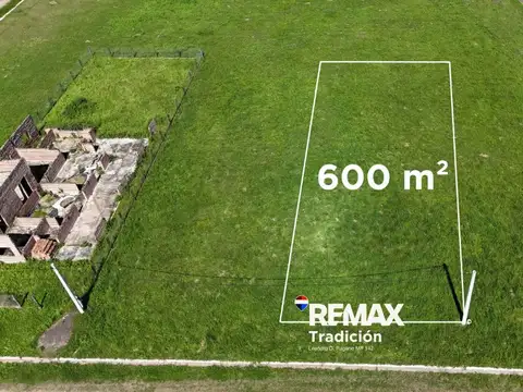 VENTA DE LOTE A ESTRENAR